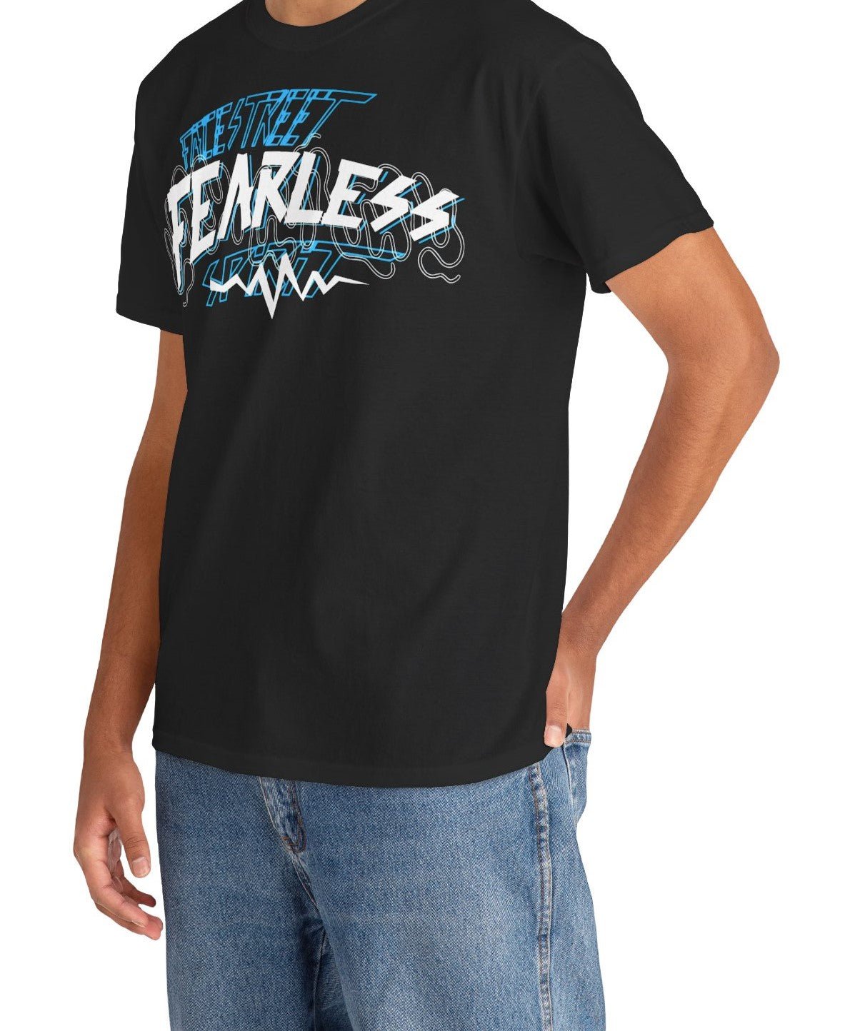 Facestreet Fearless Black Tee - FacestreetFacestreet Fearless Black TeeFacestreet