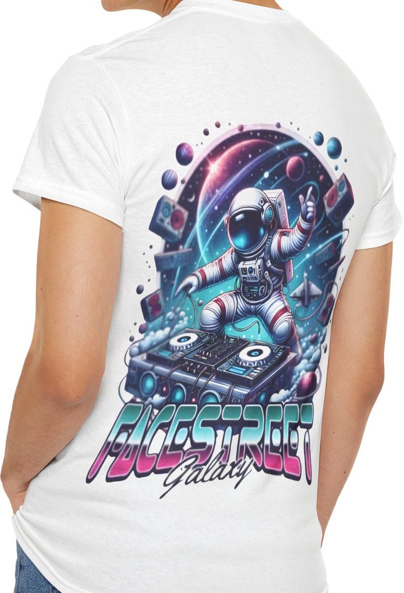 Facestreet Galaxy White Tee - FacestreetFacestreet Galaxy White TeeFacestreet