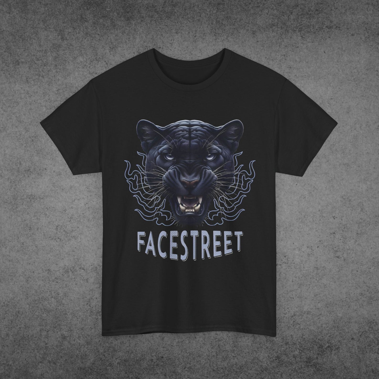 Fierce Panther Black Tee - FacestreetFierce Panther Black TeeFacestreet