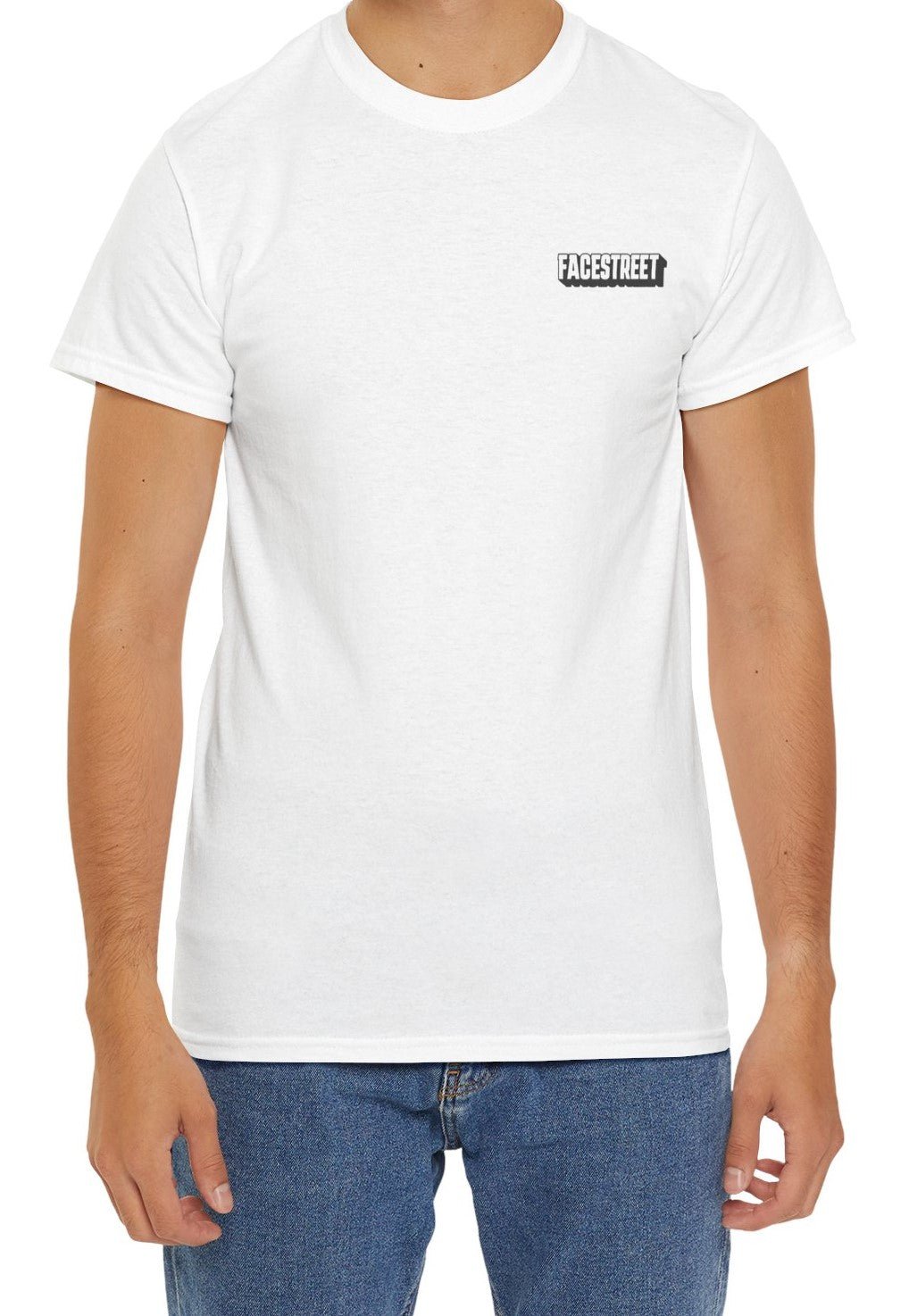 Real Crook White Tee - FacestreetReal Crook White TeeFacestreet