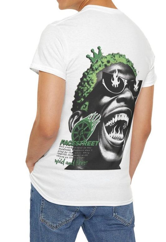 Wild and Free White Tee