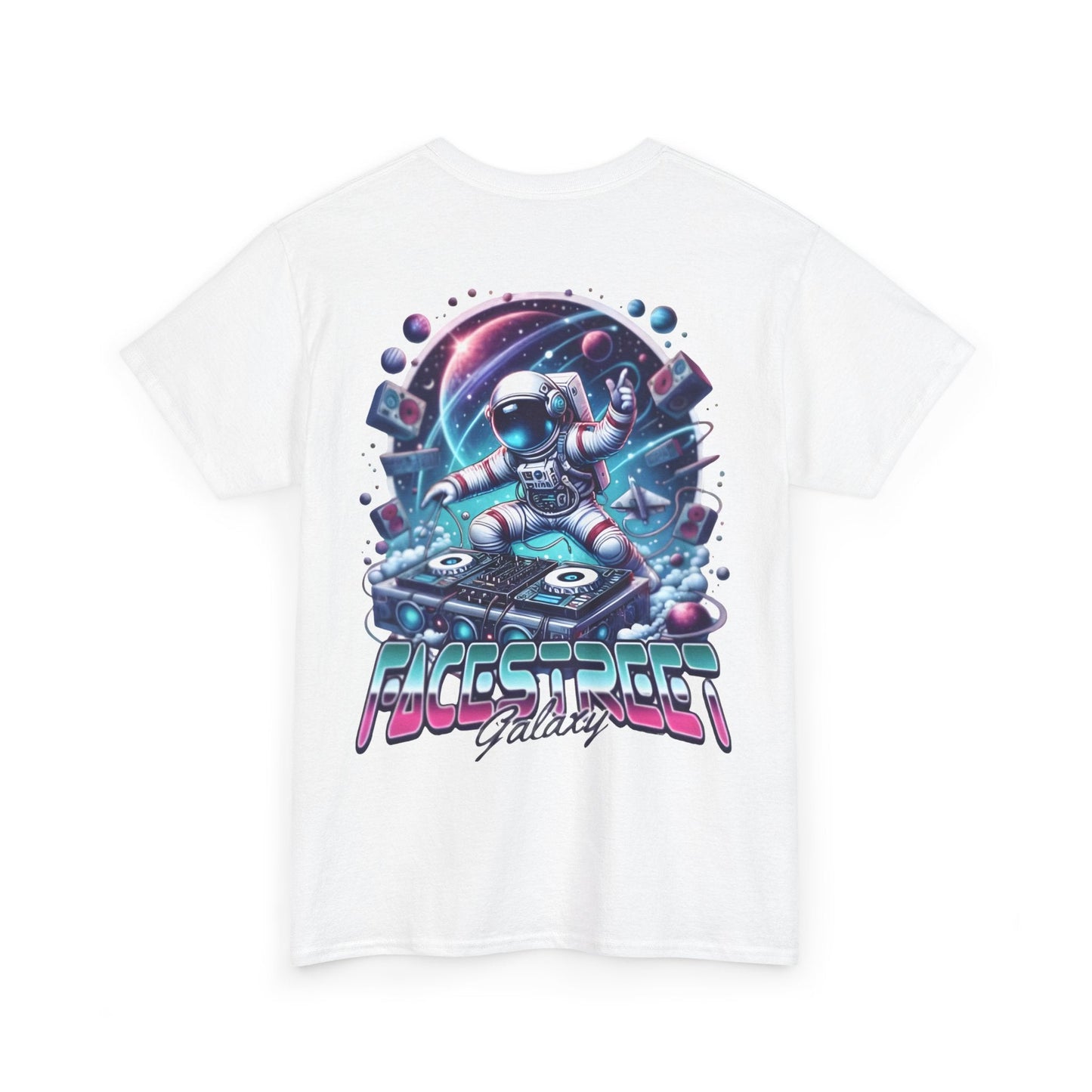 Facestreet Galaxy White Tee - FacestreetFacestreet Galaxy White TeeFacestreet
