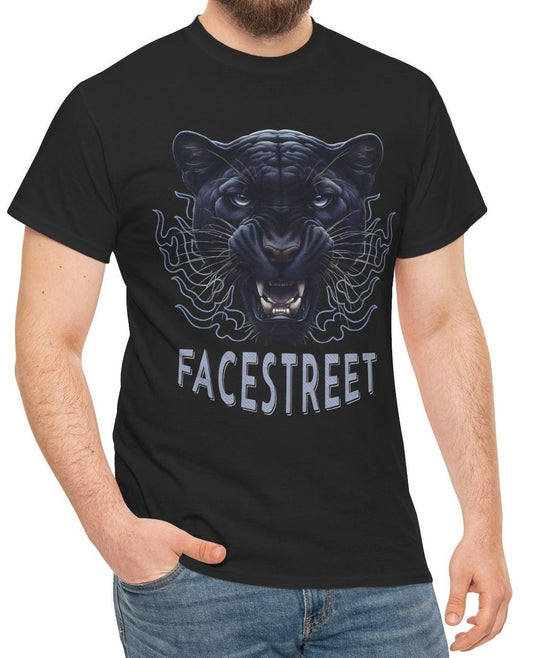 Fierce Panther Black Tee - FacestreetFierce Panther Black TeeFacestreet