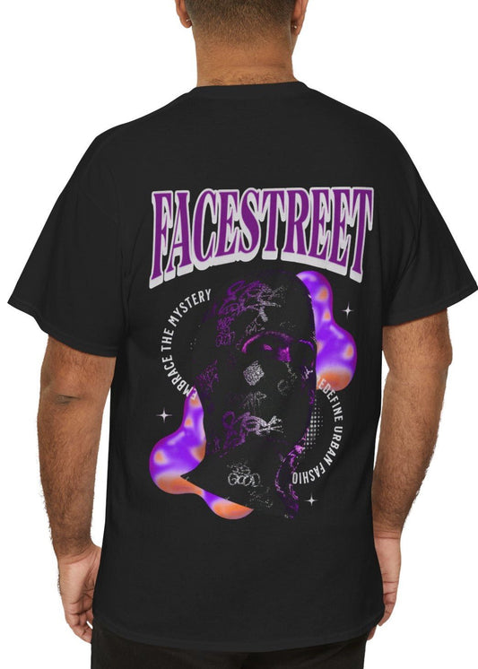 Masked Mystery Black Tee - FacestreetMasked Mystery Black TeeFacestreet