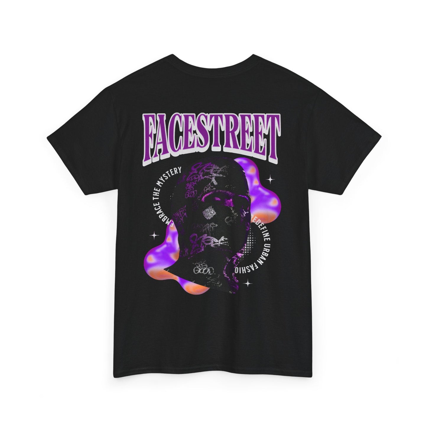 Masked Mystery Black Tee - FacestreetMasked Mystery Black TeeFacestreet