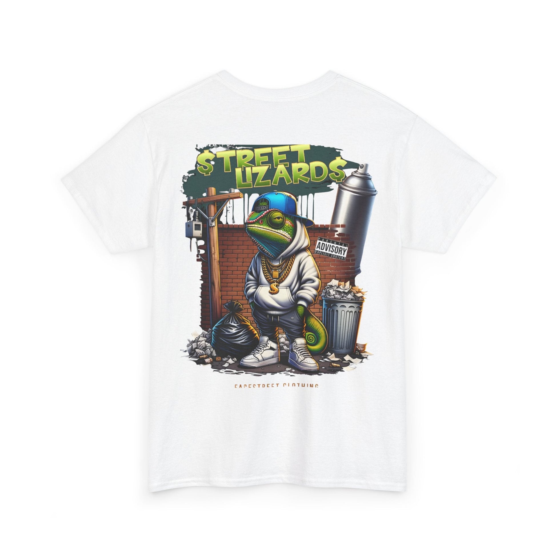 Street Lizards White Tee - FacestreetStreet Lizards White TeeFacestreet