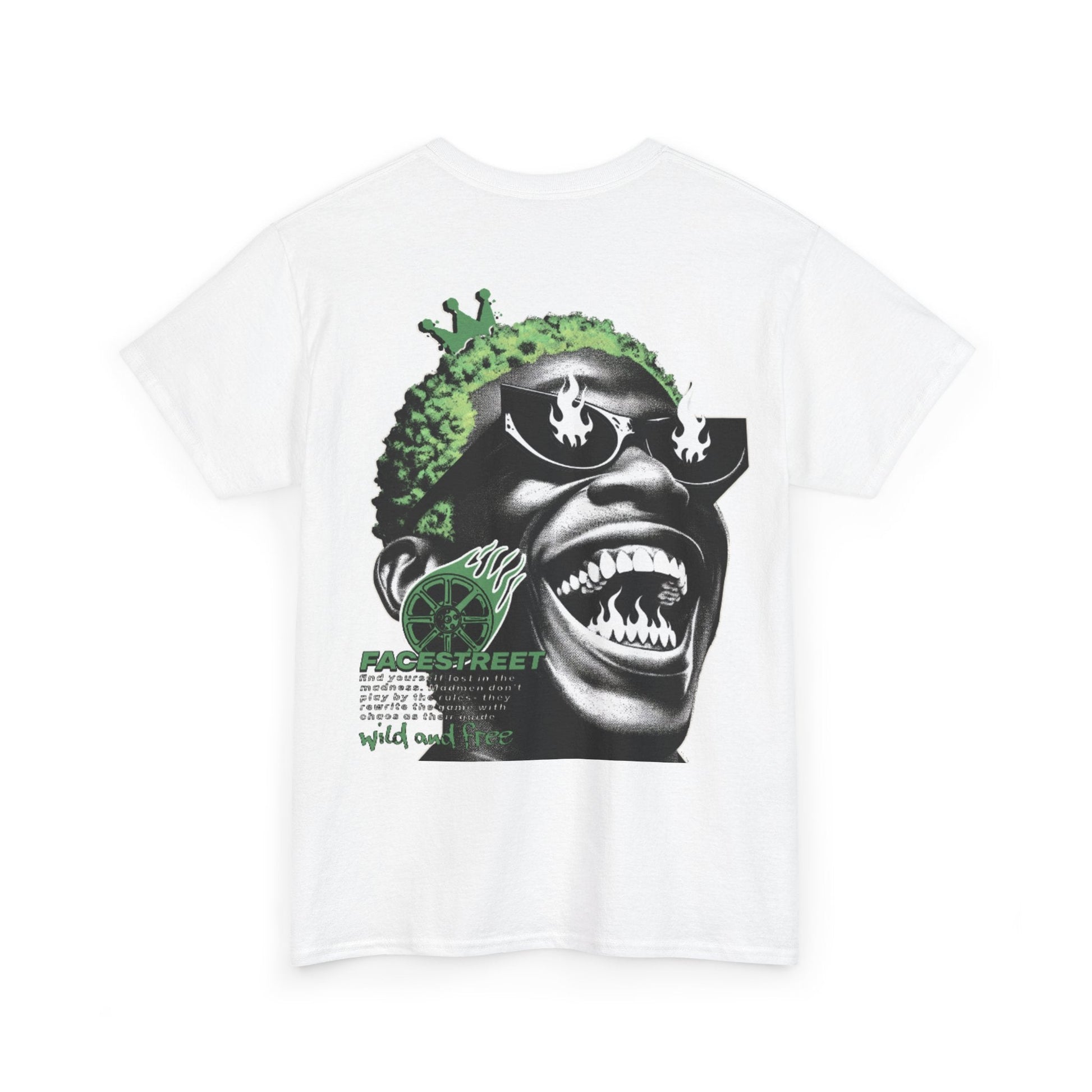 Wild and Free White Tee - FacestreetWild and Free White TeeFacestreet
